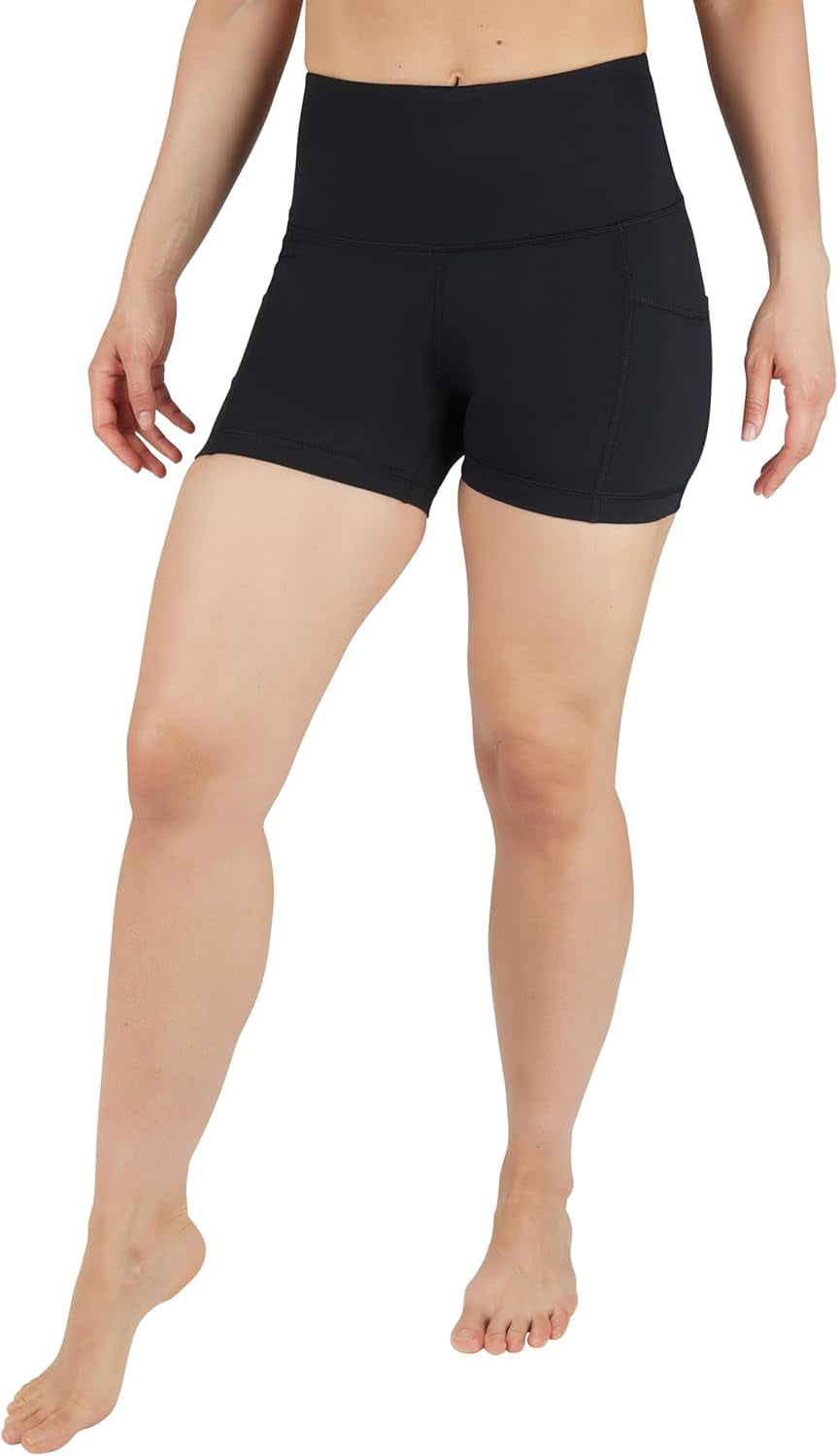 Womens High Waisted Biker Shorts Workout Running Spandex Yoga Shorts 3.5", 5", 7", 9"